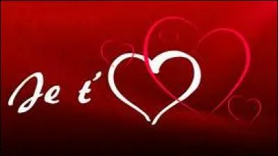 Comment diriez-vous "je t'aime" en langage sms ?