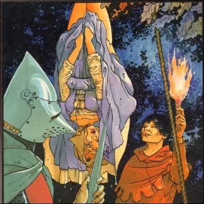 La Mariotte, l'Anicet et un chevalier sans nom sont les personnages principaux de cette trilogie :