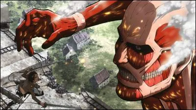 Que combat Eren dans le manga "Shingeki no Kyojin" ?