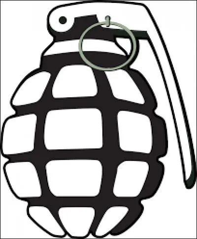La grenade est une arme explosive. C'est aussi...