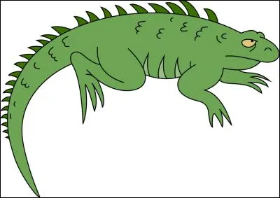 Comment s'appelle l'iguane de Patty et Selma ?
