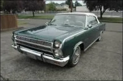 Quelle est cette voiture ?