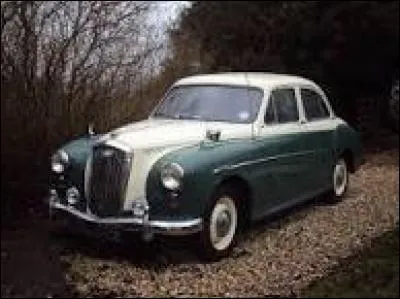 Quelle est cette voiture ?