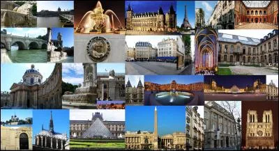 Quel parc aux alentours de Paris nous permet de voir beaucoup de monuments ?