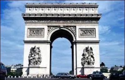 Quelle est la date de création de l'Arc de Triomphe ?