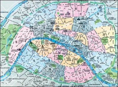 Combien y a-t-il d'arrondissements dans Paris ?