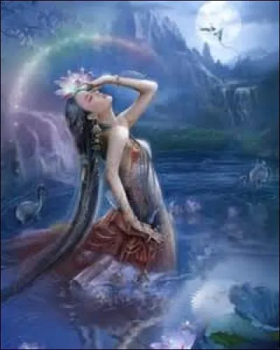 Jeune fille gracieuse et bien faite.