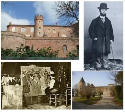 Dans quelle demeure est mort Henri de Toulouse-Lautrec ?
(24/11/1864-09/09/1901)