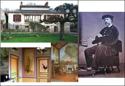 Charles-François Daubigny (12/02/1817-19/02/1878), comment a-t-il appelé cette maison ?