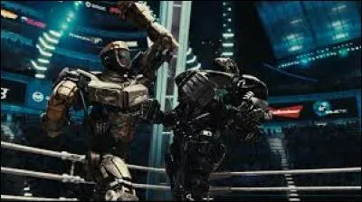 Quel est le nom d'un film sorti en 2011 qui montre des robots qui font des combats de boxe ?