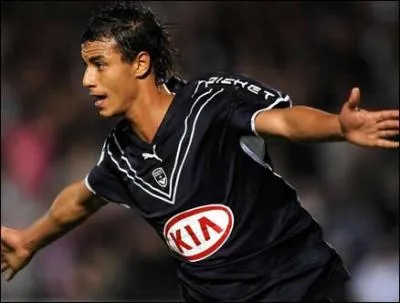 Marouane Chamakh, attaquant de Bordeaux est n :