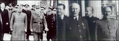 Le 13 février 1941 : 
L'ancien ambassadeur de France en Espagne reçoit, en visite officielle, le nouveau chef de l'Etat espagnol (depuis 1939), le général Franco.
Quel est cet ancien ambassadeur de France en Espagne ?