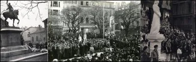 Le 11 mai 1941 : 
Pétain rend hommage à une personnalité de l'histoire de France. A travers la France (occupée ou non), de nombreuses cérémonies se dérouleront. A Paris, cette cérémonie se déroulera « place des pyramides ».
A quelle personne rend-on hommage ?