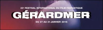 Depuis quand le "Festival international du film fantastique" se tient-il à Gérardmer ?