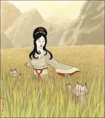 Le nom de ce kami mâle est celui d'une kami femelle ; de quoi est-elle la personnification ?