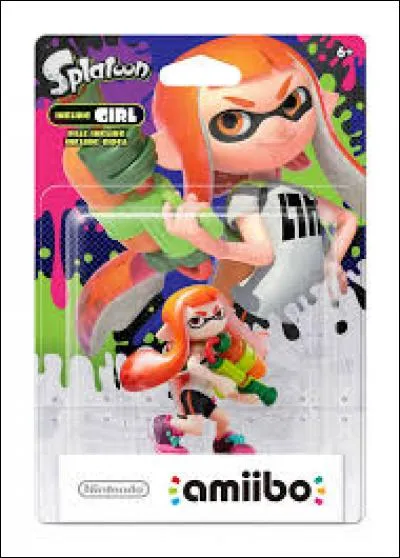Quelle est la spécialité de l'Amiibo Inkling Girl ?