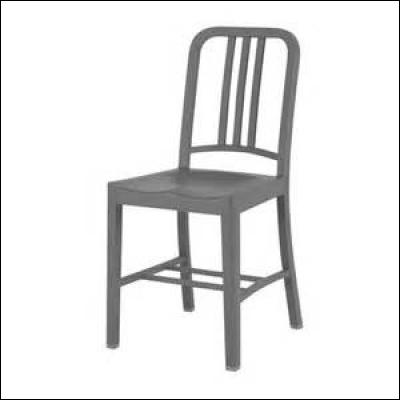 Pour qui a-t-on fabriqué les premières chaises en aluminium ?