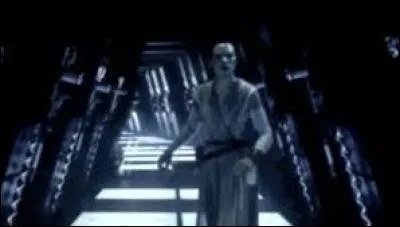 Dans l'épisode 7, qui parle pendant la vision de Rey ? (lorsqu'elle touche le sabre)