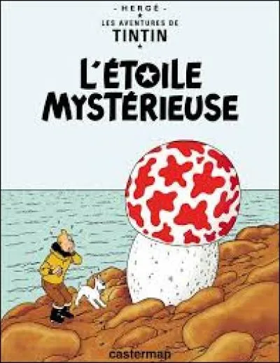Dans "L'Étoile mystérieuse", comment s'appelle le professeur que Tintin rencontre à l'observatoire ?