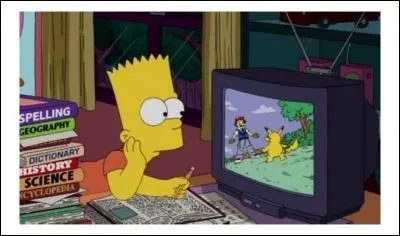 Quel dessin animé regarde Bart ?