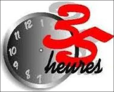 En France, la durée hebdomadaire du travail dans les entreprises de plus de 20 salariés en 2000 passe à...