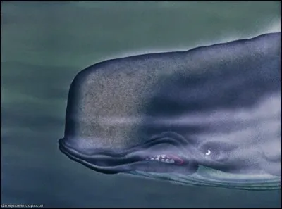 Comment s'appelle la célèbre baleine bleue qui engloutit Geppetto et Pinocchio ?