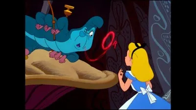 De quelle couleur sont les yeux d'Alice dans "Alice aux pays des merveilles" ?