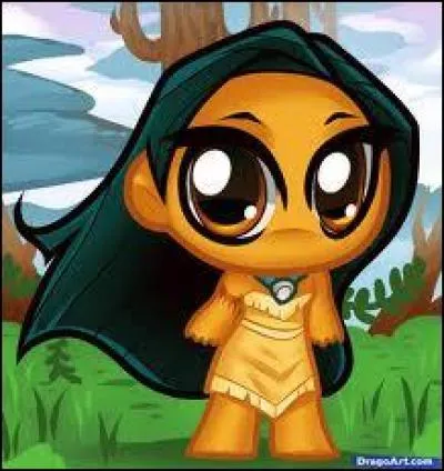 Voici __, une Indienne d'Amérique.