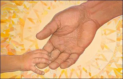 Lorsqu'elle est vierge et jeune, comment est la main ?