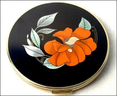 Ceci est un poudrier de sac (ancien et pas en matière plastique comme ceux proposés aujourd'hui). A l'origine, que désignait le mot poudrier ?