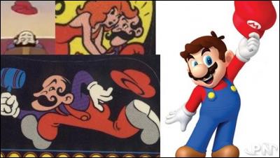 Mario était chauve dans les premiers concepts pour le jeu Donkey Kong