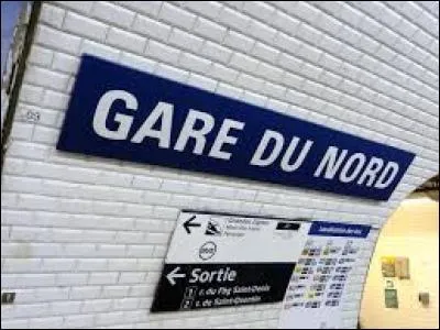 La station gare du Nord est desservie par :
