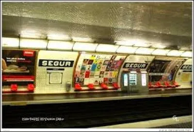 La station Ségur est desservie par :