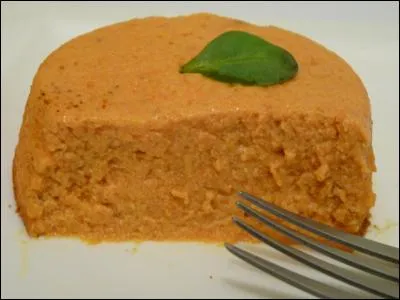 Vous vous essayée à une nouvelle recette : le flan de carottes. Vous goutez et vous trouvez ça :