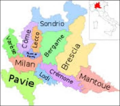 La plaine italienne de Lombardie est fertile grâce au fleuve Tibre.