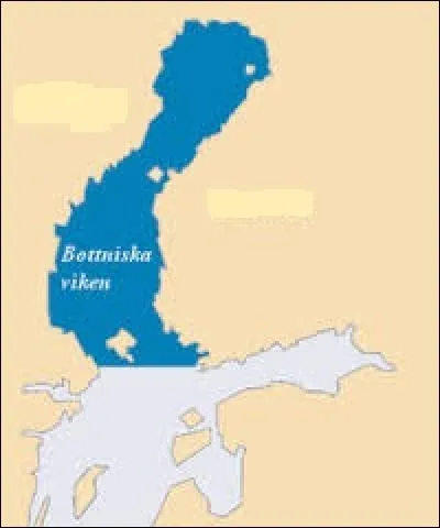 Le Golfe de Botnie est situé dans la Mer Baltique entre la Suède et la Finlande.
