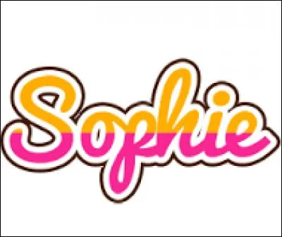 Laquelle de ces femmes célèbres ne s'appelle pas "Sophie" ?