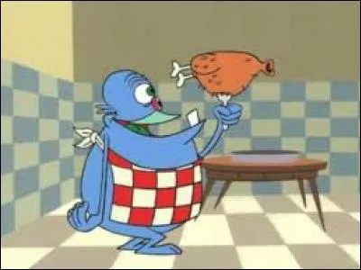 Parmi ces personnages, lequel passe son temps à manger ?