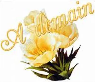 Quelle est la signification de l'expression "Demain est un autre jour" ?