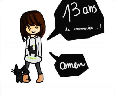 Troisième pays : Canada, ou si vous voulez, partout autour du monde.
À 13 ans, les jeunes sont considérés comme des ______.
