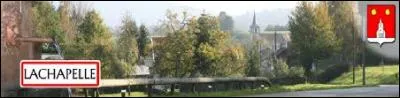 Village lorrain à quelques kilomètres de Baccarat, Lachapelle se situe dans le département ...