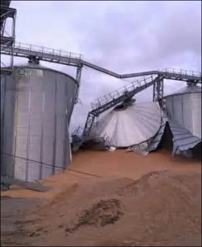 Le stockage des céréales peut dégager des poussières inflammables et créer des incendies et des explosions.