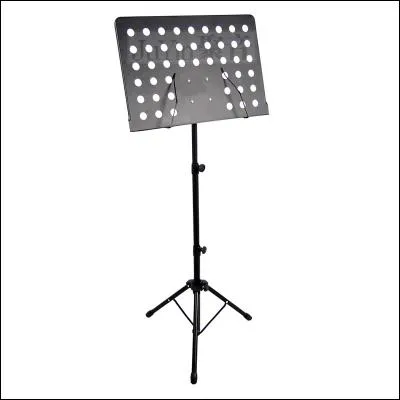 Grâce à quel objet peut-on voir sa partition correctement ?