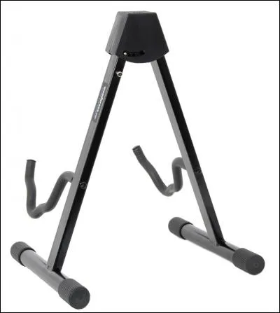 Quel objet nous permet de poser une guitare ?