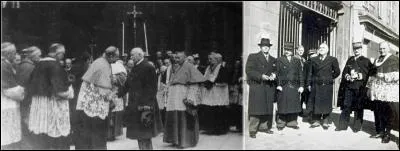 Le 24 juillet 1941 : 
Où l'on voit que la religion catholique a décidé de choisir son camp. Il est à reconnaître que le régime de Vichy lui a redonné certaines possibilités qu'elle avait perdues en 1905.
Que fait-elle ?