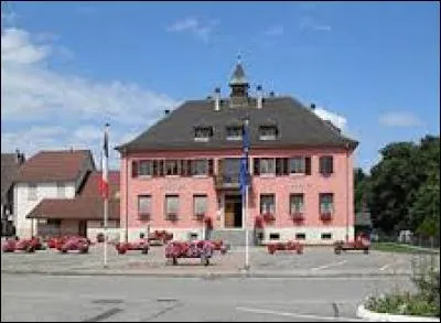 Commune de l'arrondissement d'Altkirch, dans le Sundgau, Durmenach se situe dans l'ancienne région ...