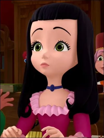 Comment s'appelle cette fille, amie de Sofia ?