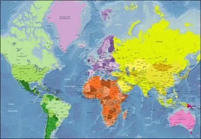 Quel est l'océan à l'Ouest de l'Amérique ?