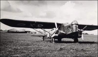 Mis en service en 1935, ce bombardier s'est illustré dans la guerre d'Espagne. Bien que dépassé - en vitesse et en autonomie - il est encore largement utilisé en 1940. De quel avion s'agit-il ?