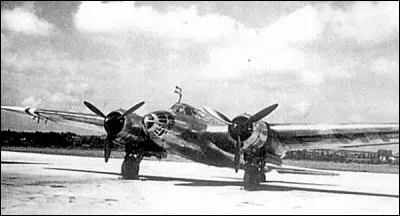 Ce bombardier était également un appareil moderne mais il est apparu tardivement - au début de 1940- et moins d'une centaine d'exemplaires ont été livrés. De quel avion s'agit-il ?